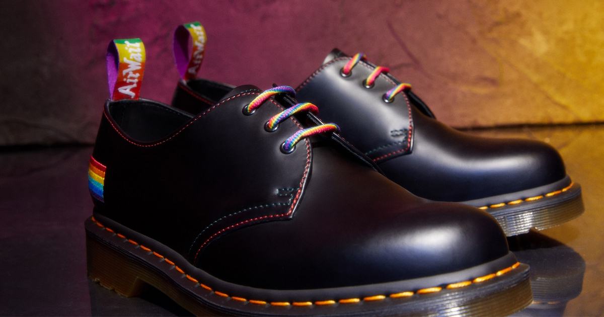 DR. MARTENS 推出1461 PRIDE 彩虹限定鞋款｜Bounce