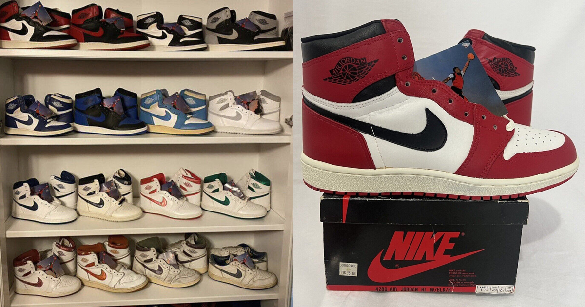 搭上電影《AIR》熱潮20 雙1985 年AIR JORDAN 1 OG 現正拍賣中｜Bounce