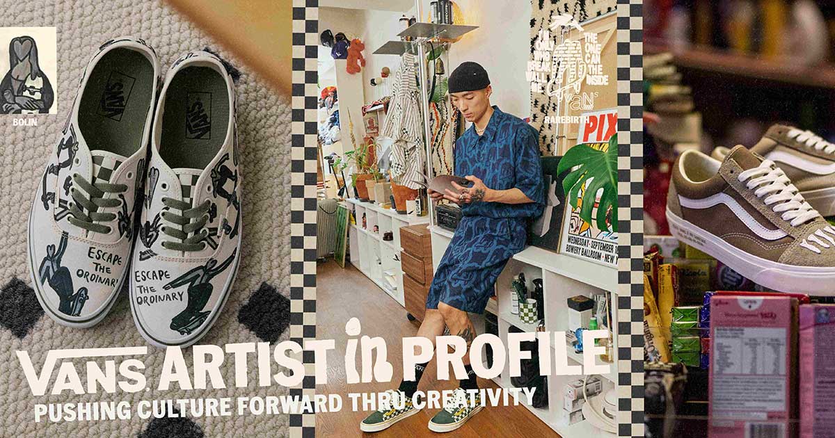 VANS ASIAN ARTIST COLLECTION 系列回歸詮釋別具一格的滑板街頭
